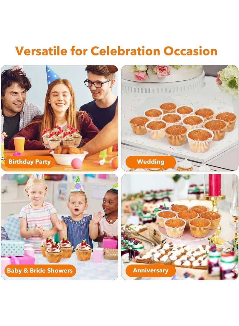 jaexest 100 Pcs Disposable Muffin & Cupcake Baking Cups – Assorted Paper Liners for Home Baking, Party & Truffle Chocolate Holders - Image 4
